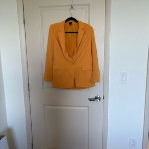 Bright Mustard Adjustable Blazer